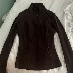 Lululemon espresso define full length jacket
